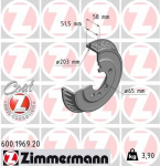 Piduritrummel ZIMMERMANN 600.1969.20