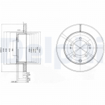 Piduriketas DELPHI BG9849