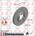 Piduriketas ZIMMERMANN 250.1348.20