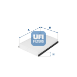 Filter,salongi&otilde;hk UFI 53.211.00