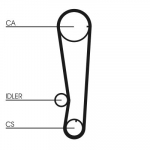 Hammasrihm CONTINENTAL CTAM CT715