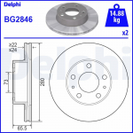 Piduriketas DELPHI BG2846