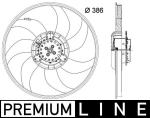 Ventilaator,mootorijahutus MAHLE CFF 399 000P