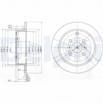 Piduriketas DELPHI BG3867