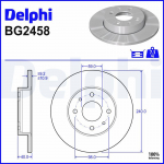 Piduriketas DELPHI BG2458