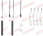 Lisakomplekt, ketaspiduriklotsid QUICK BRAKE 109-1280X