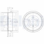 Piduritrummel DELPHI BF463