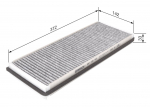 Filter,salongi&otilde;hk BOSCH 1 987 432 400