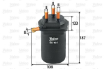 K&uuml;tusefilter VALEO 587531