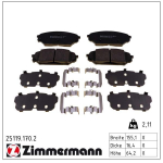 Piduriklotsi komplekt,ketaspidur ZIMMERMANN 25119.170.2