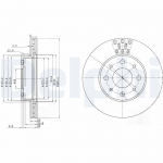 Piduriketas DELPHI BG3425