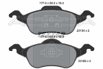 Piduriklotsi komplekt,ketaspidur TEXTAR 2315402
