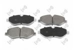 Piduriklotsi komplekt,ketaspidur ABAKUS 231-01-055