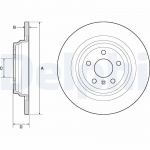 Piduriketas DELPHI BG4754C