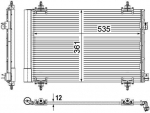 Kondensaator,kliimaseade MAHLE AC 587 000P