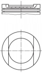 Kolvid MAHLE 028 PI 00144 000