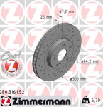 Piduriketas ZIMMERMANN 280.3161.52
