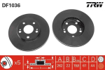 Piduriketas TRW DF1036