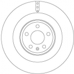 Piduriketas TRW DF6343S
