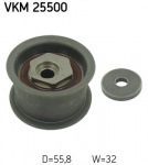 Seade-/juhtrull,hammasrihm SKF VKM 25500
