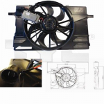 Ventilaator,mootorijahutus TYC 838-0007