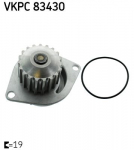 Veepump, mootori jahutus SKF VKPC 83430