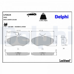 Piduriklotsi komplekt,ketaspidur DELPHI LP3624