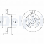 Piduriketas DELPHI BG3533