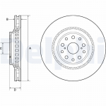 Piduriketas DELPHI BG9186C