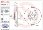 Piduriketas BREMBO 09.A427.31
