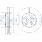Piduriketas DELPHI BG4234C
