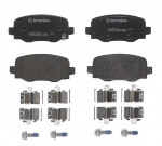 Piduriklotsi komplekt,ketaspidur BREMBO P 23 177
