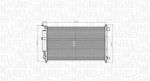 Kondensaator,kliimaseade MAGNETI MARELLI 350203829000