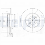 Piduriketas DELPHI BG3992