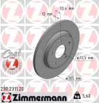 Piduriketas ZIMMERMANN 230.2311.20