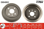Piduritrummel TRW DB4002