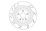 Piduriketas TRW DF6849S