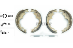 Piduriklotside komplekt TEXTAR 91056500