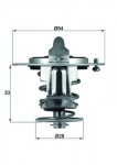 Termostaat,Jahutusvedelik MAHLE TX 72 85D