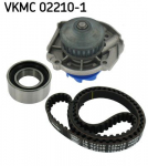 Veepump + hammasrihmakomplekt SKF VKMC 02210-1