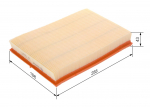 &Otilde;hufilter BOSCH 1 457 433 059