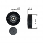 Seade-/juhtrull,soonrihm GATES T36005