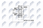 Liigend, kardaanv&otilde;ll NTY NPW-CH-006