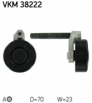 Rihmapinguti,soonrihm SKF VKM 38222