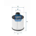 &Otilde;lifilter UFI 25.139.00