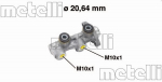 Peapiduri silinder METELLI 05-0760
