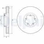 Piduriketas DELPHI BG9176C