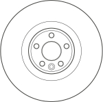 Piduriketas TRW DF4073S