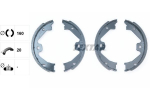 Piduriklotside komplekt,seisupidur TEXTAR 91060300
