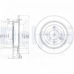 Piduriketas DELPHI BG3662C